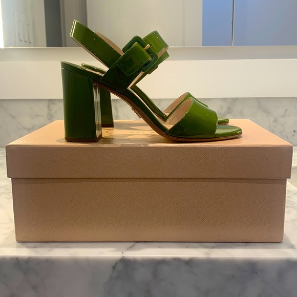 Prada Shoes - Prada patent heels